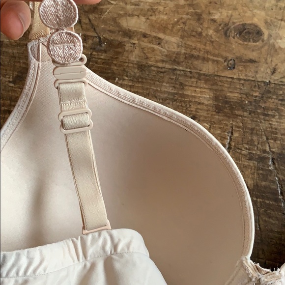 Unlined adjustable beige bra 34D - Picture 5 of 8